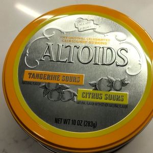 Altoids Sours- large tin, empty